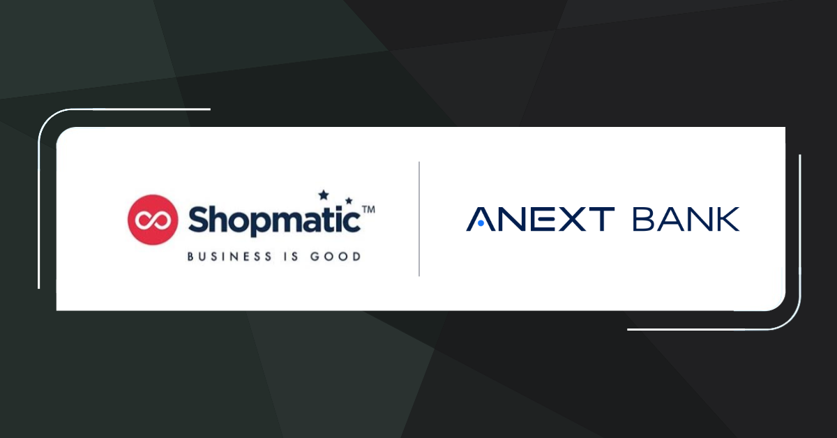MatchMove's Shopmatic Partners with ANEXT Bank to Offer Seamless Embedded Financing Solutions for SME.